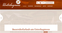 Desktop Screenshot of bergruhe.at